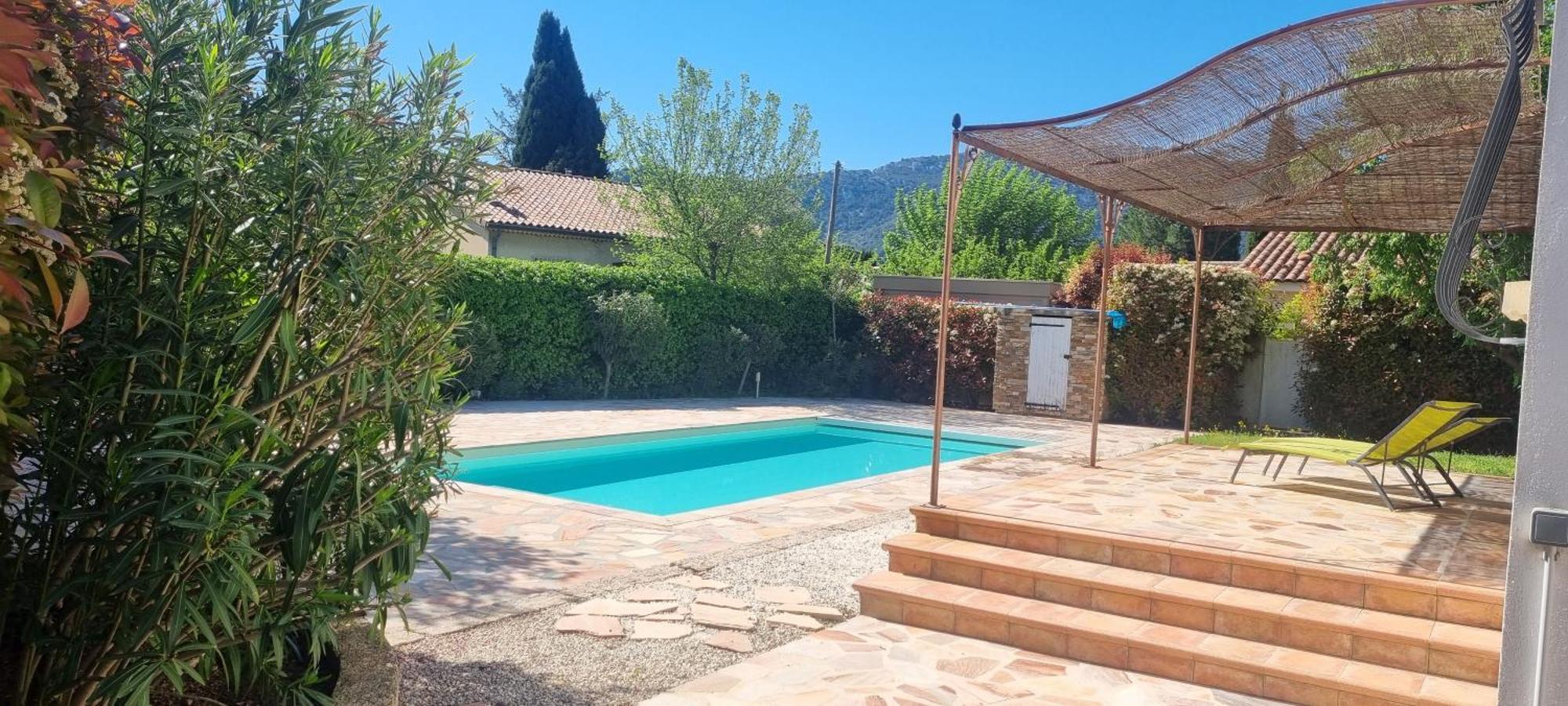 Studio Independant A La Villa Garlaban 3 Etoiles 제므노 외부 사진