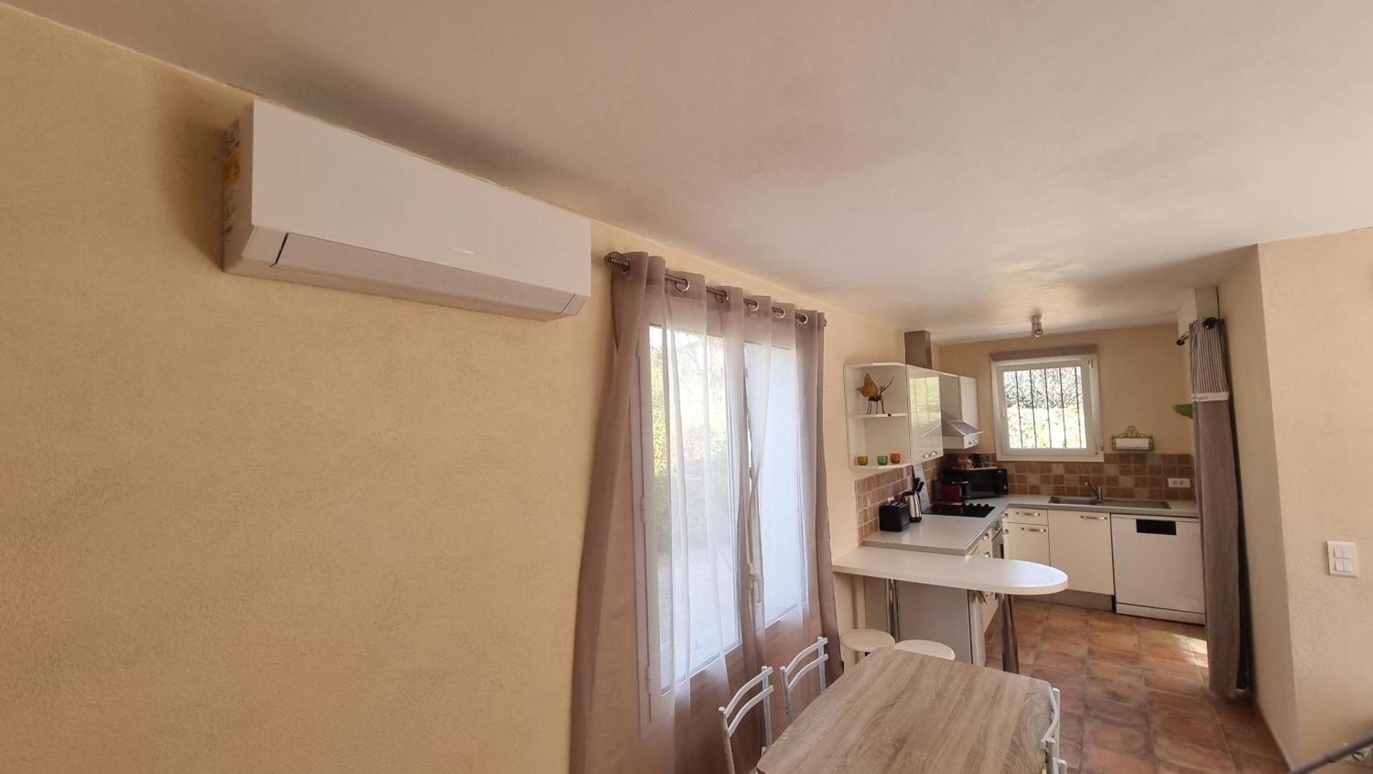 Studio Independant A La Villa Garlaban 3 Etoiles 제므노 외부 사진